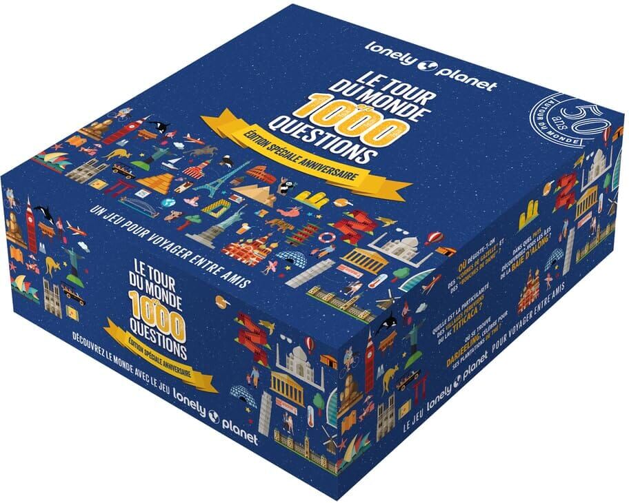 Jeu - Le tour du monde en 1000 questions   Lonely Planet
