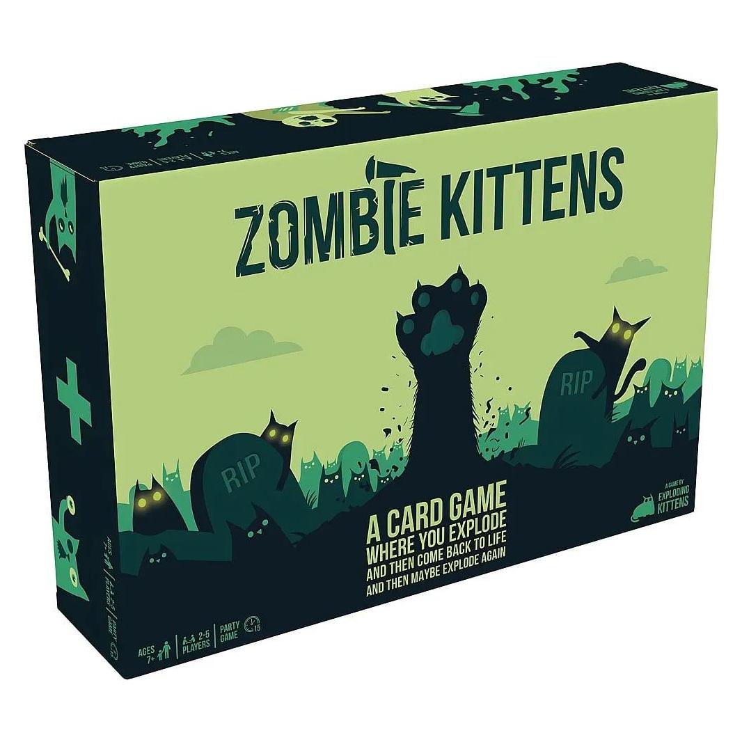 Asmodée Zombie Kittens - Ed. Italian (Italienisch, 2 - 5 Spieler) (8628)