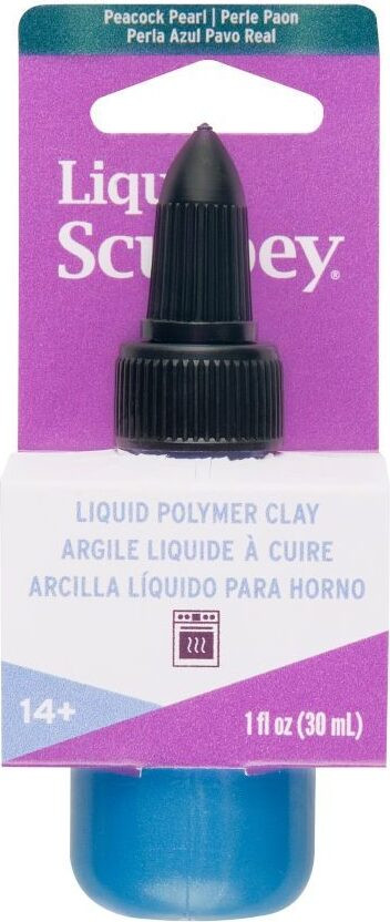 Sculpey vloeibare polymeerklei, pauwenparel, 30 ml