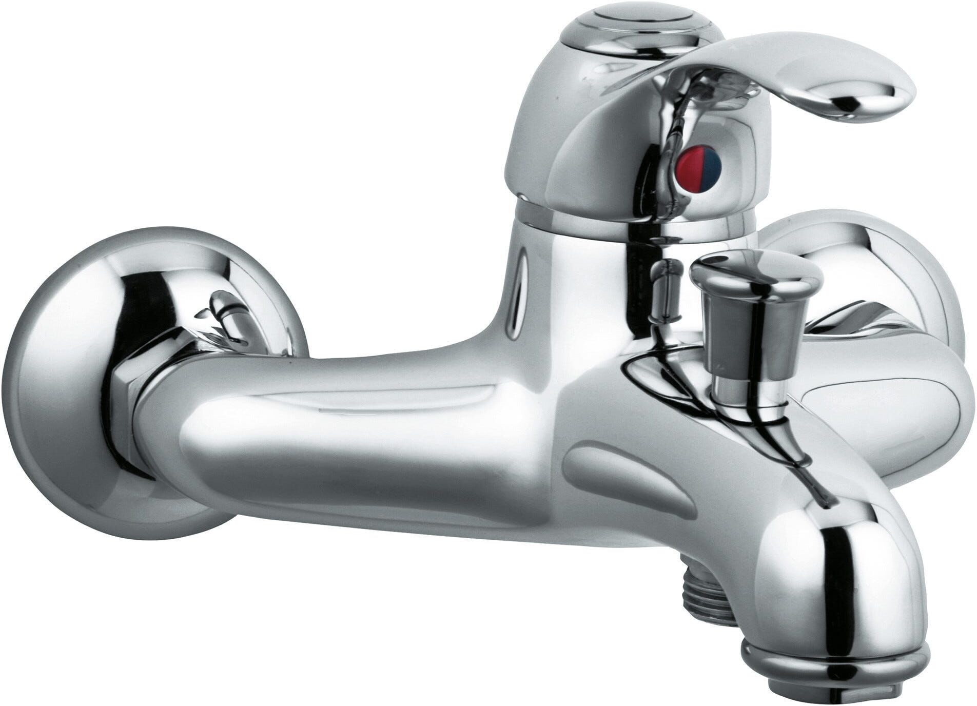 Aquapro MISCELATORE VASCA ESTERNO ACQUAPRO ASPASIA CROMO CARTUCCIA Ø 40 mm