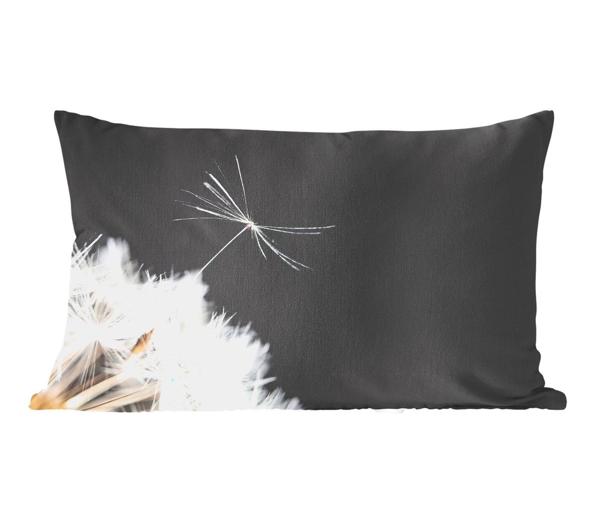 PillowMonkey Sierkussen Bloem Paardenbloem 60 x 40 cm