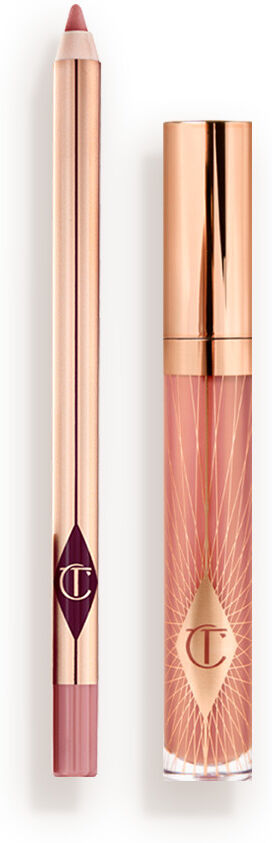 Pillow Talk Collagen Lip Bath Lip Gloss Kit - Magical Savings Charlotte Tilbury 11206 Pillow Talk Collagen Lip Bath Kit Size: