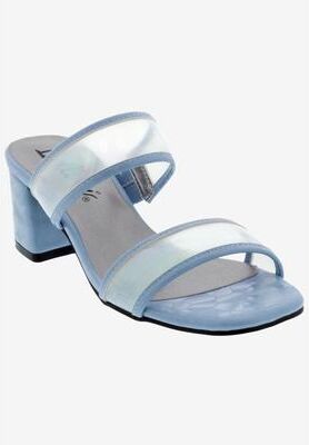 Women's Fizzle Heeled Mule by Bellini in Blue (Size 10 M)