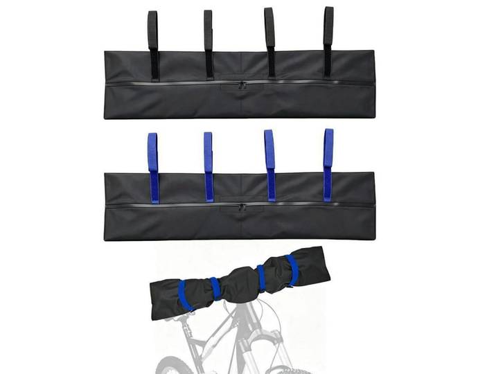 Fahrrad Lenkerschutz Set 2-teilig Wasserdicht, Schwarz, 23x1x91 cm, Freizeit & Co, Sport & Fitness, Fahrräder, Fahrradzubehör