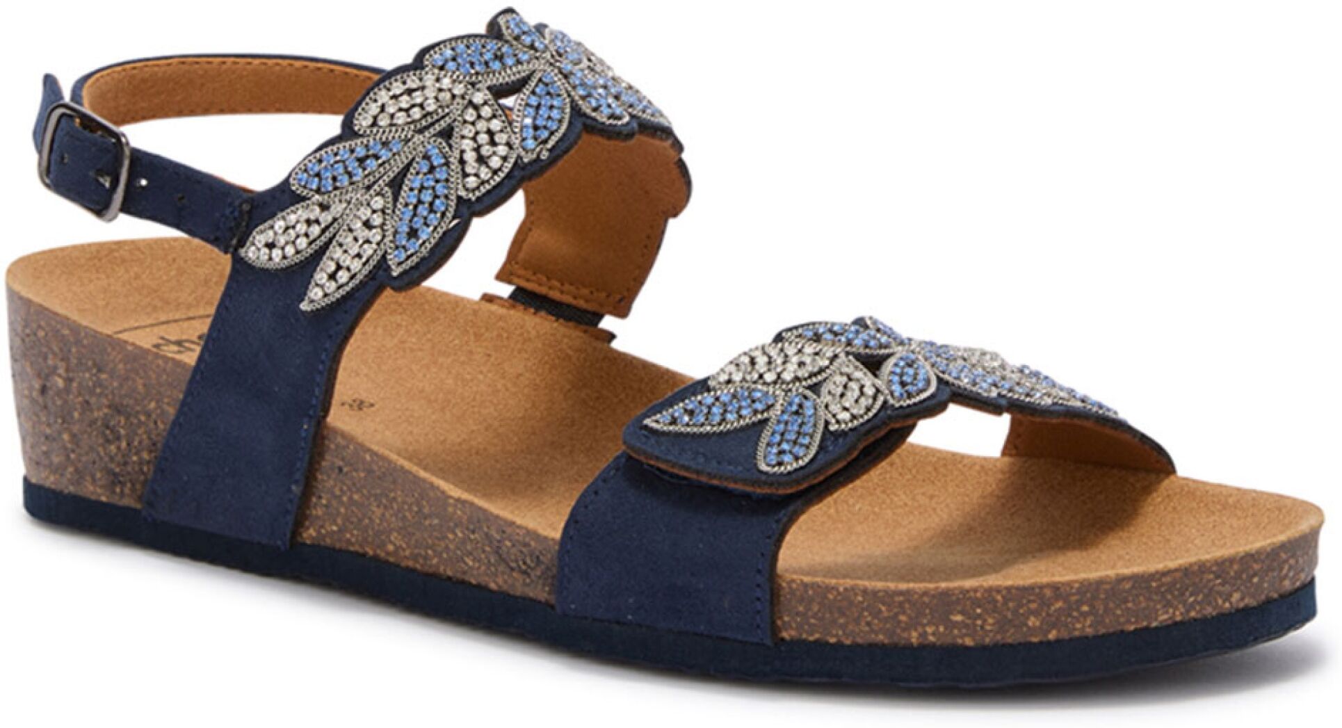 Scholl Otranto sandaalit (naiset) - Navy Blue, 37