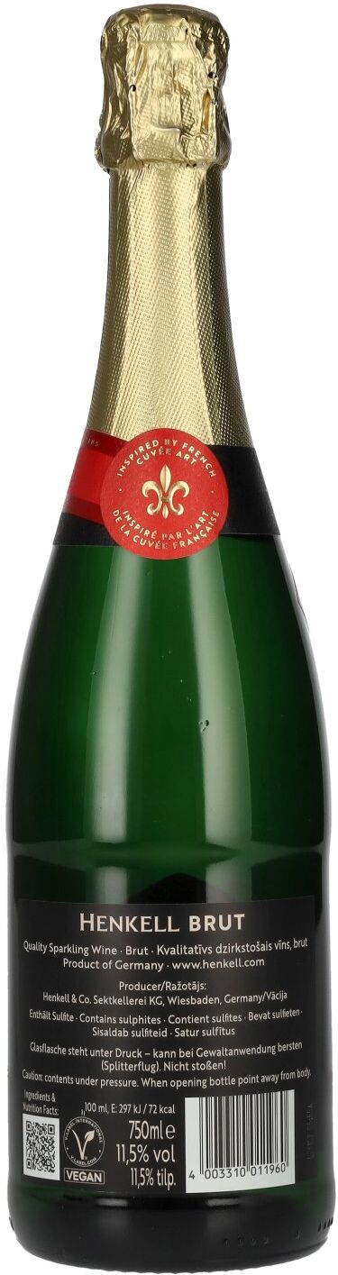 Henkell Sekt Henkell Brut 11,5% Vol. 0,75l