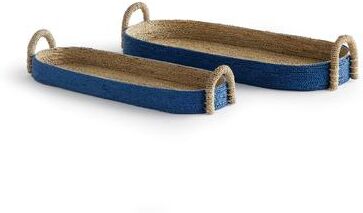Porch & Petal Tiana Seagrass Baskets/Trays