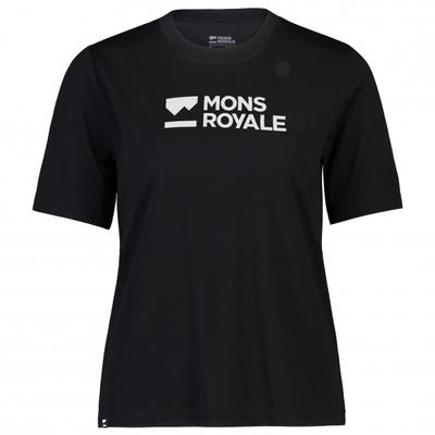 Mons Royale - Women's Icon Relaxed Tee - Merinoshirt Gr M schwarz