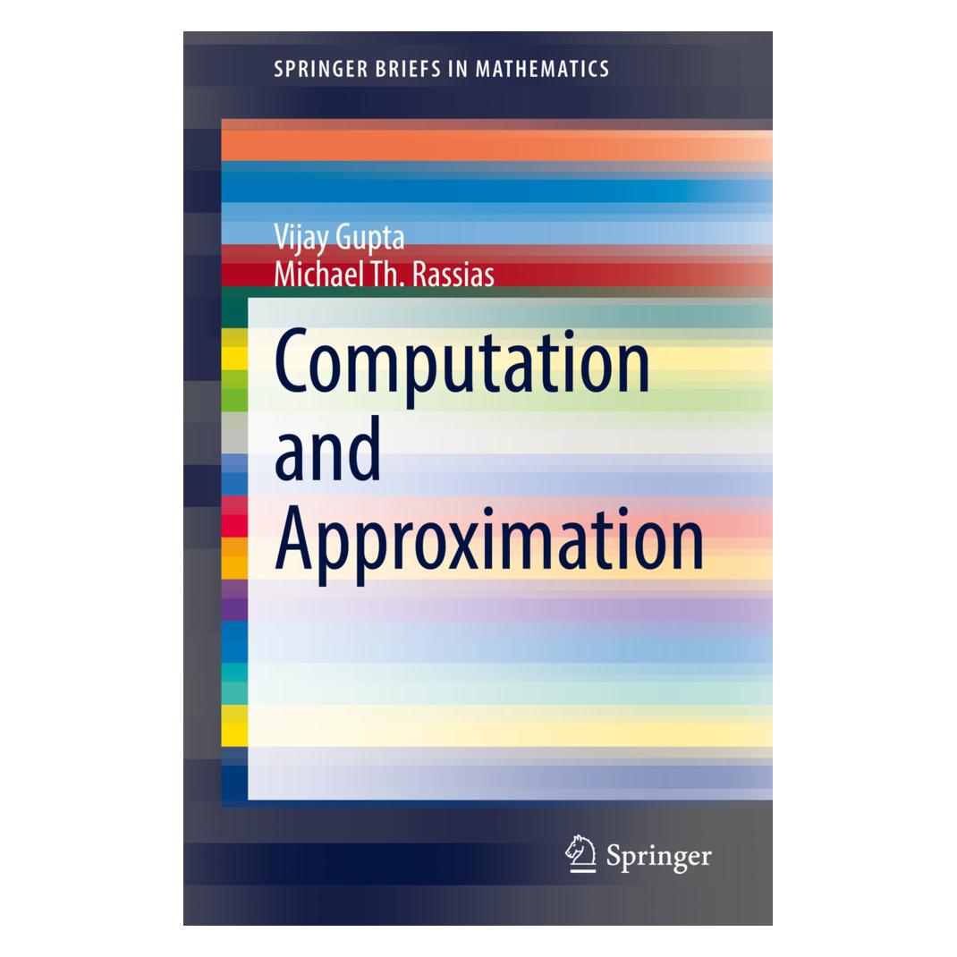 Springer Computation and Approximation (Englisch, Softcover, Michael Th. Rassias, Vijay Gupta) (56202113)