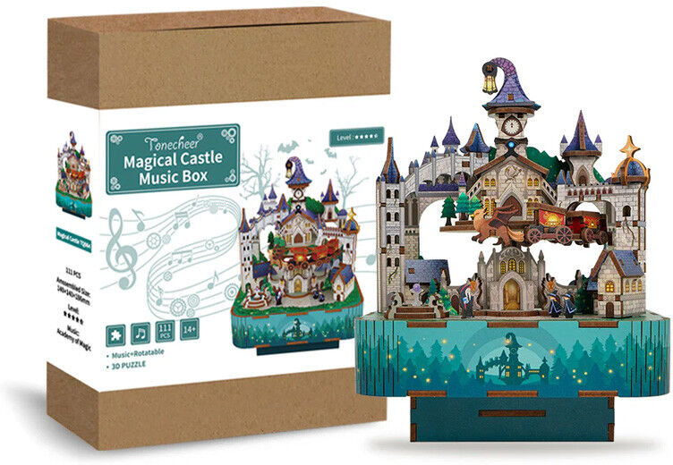 Boite à musique Magical Castle - Tonecheer