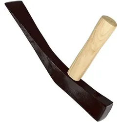 Idealspaten, Hammer, 15 kg SIEGER-Pflasterhammer Rheinische Form Eschenstiel 18 cm (1500 g)