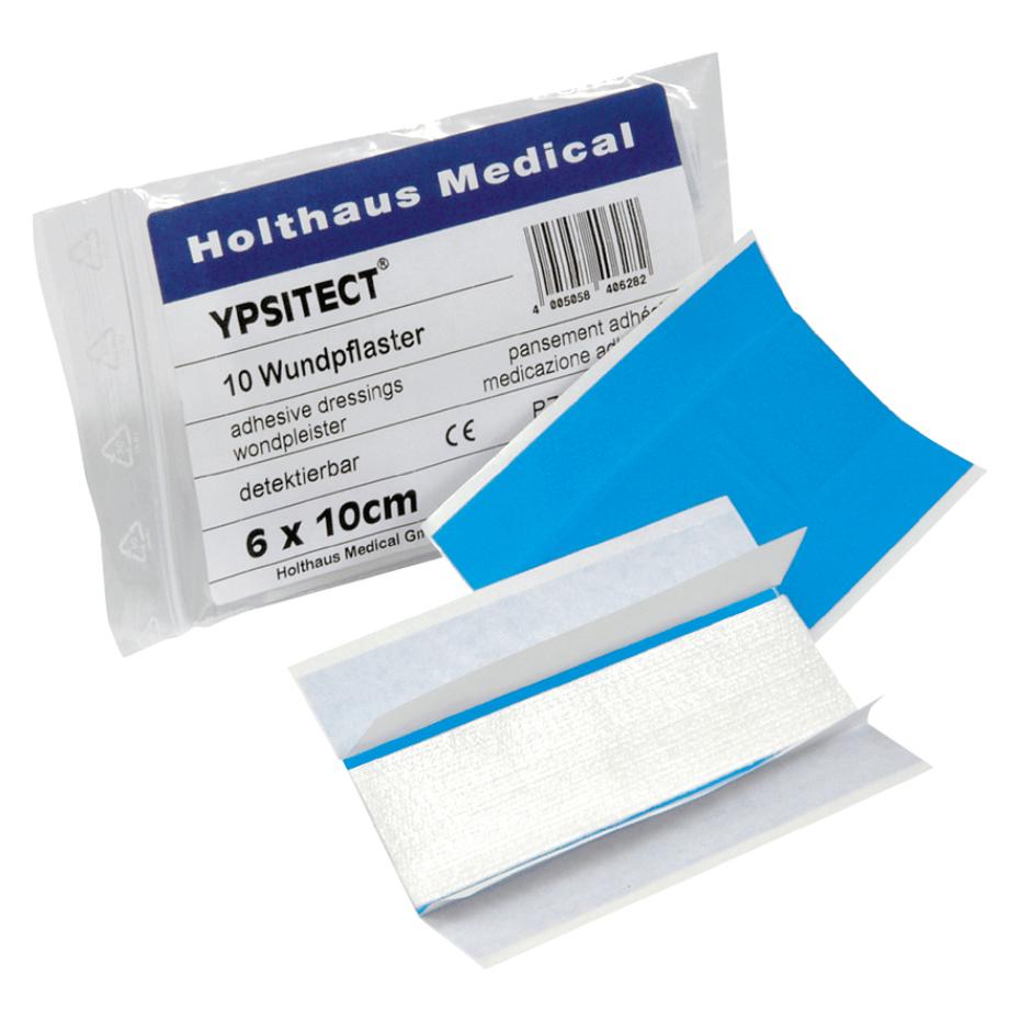 Holthaus Wundpflaster Detekt 6x10cm (10x) (40628)