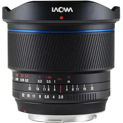 Laowa AF 10mm f2,8 Zero-D FF für Canon RF (Canon RF, Vollformat), Objektiv, Schwarz