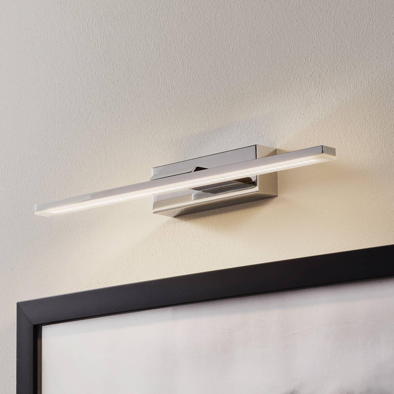 Wandlampe Miroir MCJ, chrom / silber, für Badezimmer, Aluminium, Modern, Wandleuchte, Wandlampe Bad