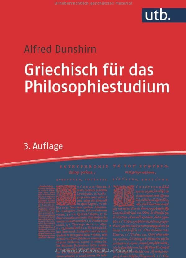 Alfred Dunshirn - Griechisch für das Philosophiestudium - Preis vom 14.10.2026 23:07:16 h