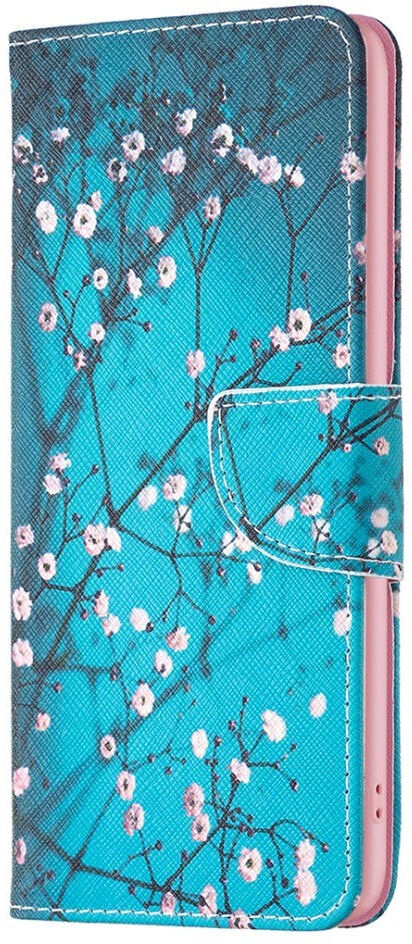 EIDERWOOD Samsung Galaxy A16 Læder Flip Cover m. Pung & Print - Kirsebærtræ