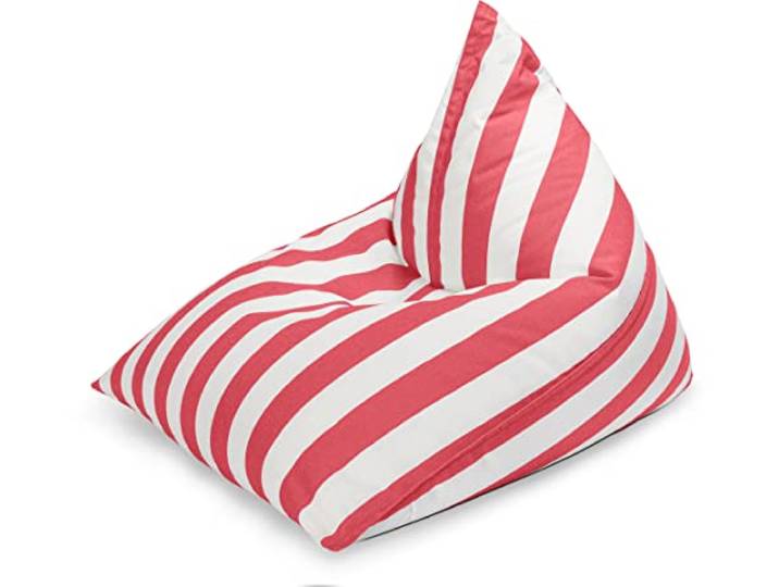 Sitting Point SANTORIN Calypso Outdoor Sitzsack Rot – Wasser- & ölabweisend, UV-beständig, EPS-Füllung, Made in Germany