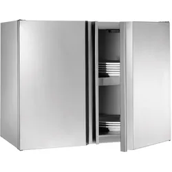 Neutraler wandschrank 1 tür 2 regale - 500x400x600 mm - 15310420 Eurast