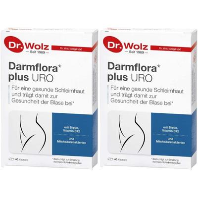 Darmflora plus URO Kapseln 2x 2x40 St