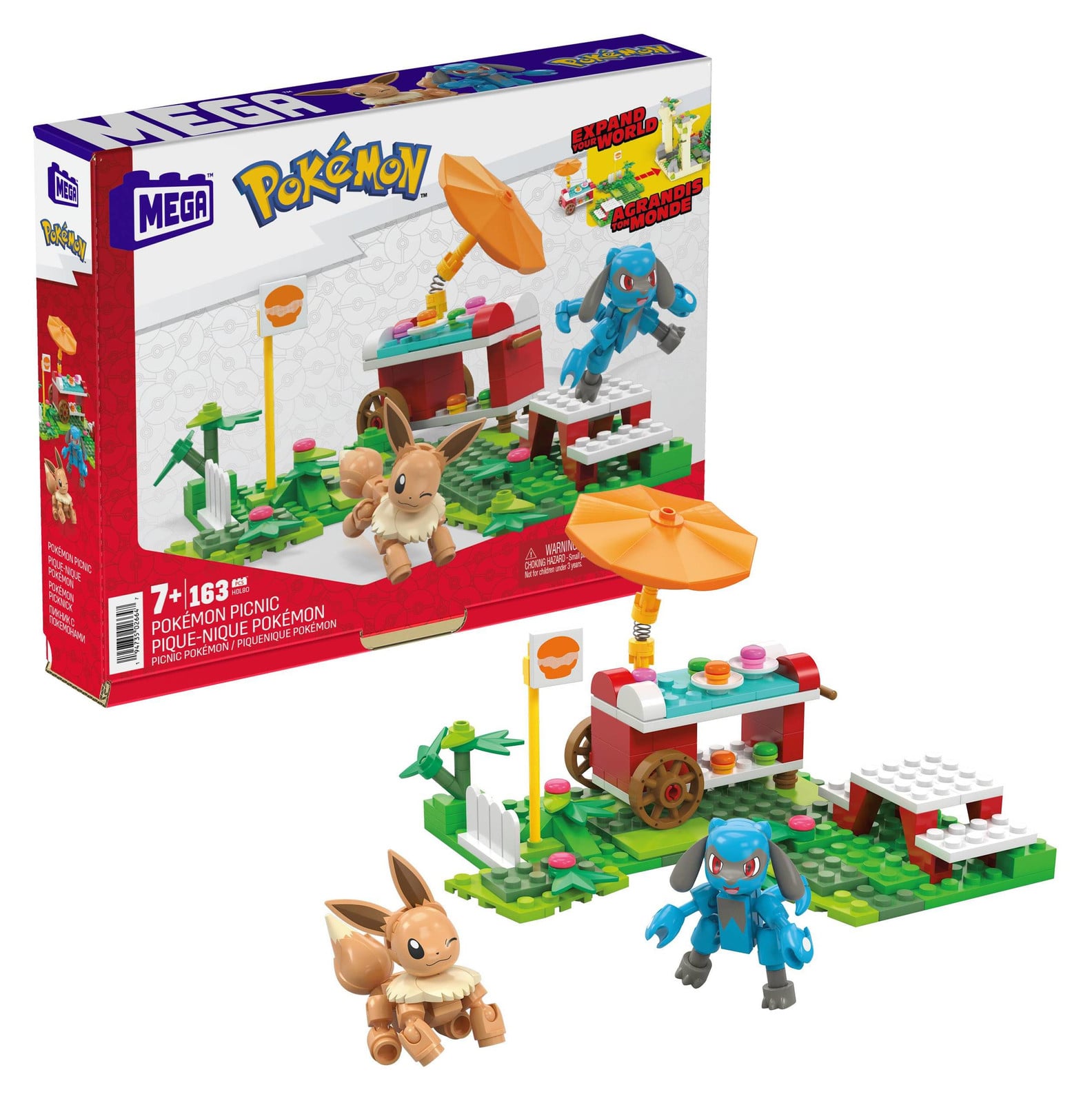 MEGA Pokémon Pikkepicknick-avontuur bouwset constructiespeelgoed