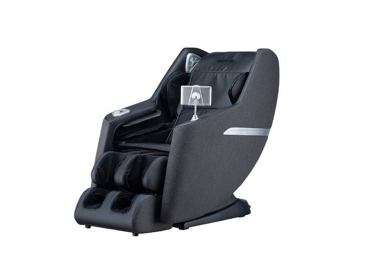 HOME DELUXE Massagesessel CORVIA mit Premium Webstoffpolsterung, Wärmefunktion, Zero-Gravity, 8 Massage-Modi