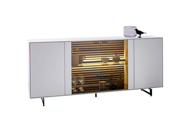 Schöner Wohnen Sideboard YONNA, birke, Massivholz