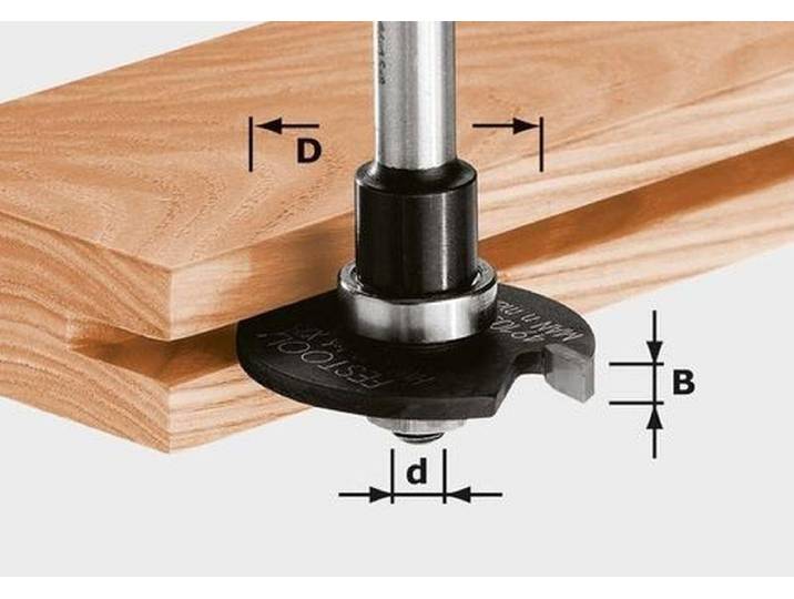 Fraise à rainurer Festool HW HW D40x3 491057