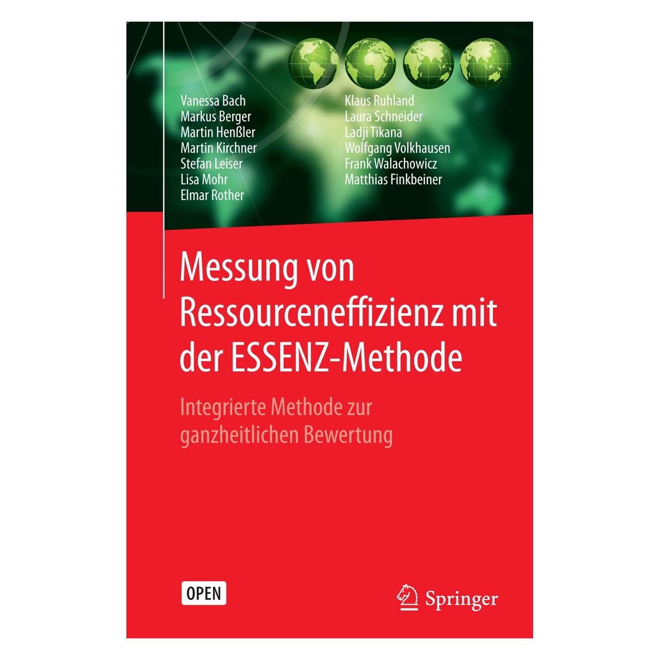 Springer Messung von Ressourceneffizienz mit der ESSENZ-Methode (Deutsch, Markus Berger, 2016) (9783662492635)