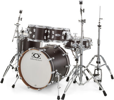 DrumCraft Series 6 Studio Satin Black Satin Black