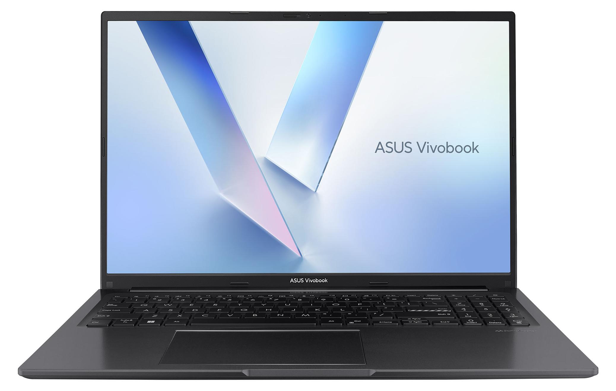 ASUS Vivobook 16 (Indie Black, 16" WUXGA, Intel Core 9 270H, 24 GB RAM, 250 GB SSD) mit Windows 11 Pro