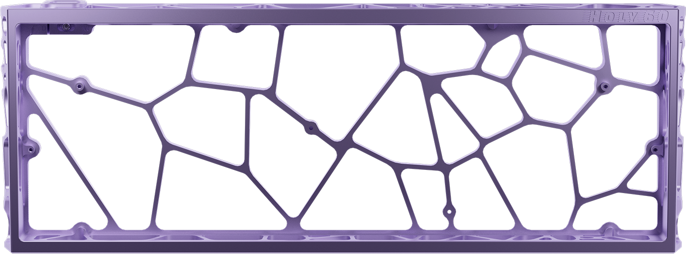 Kbdfans Holy60 - Anodized Light Purple