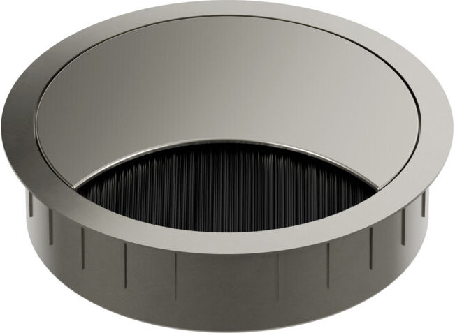 Bachmann Passe-câbles rond 930.301 aspect inox (930.301)