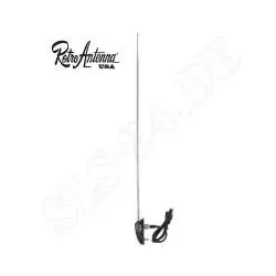RETROANTENNA Retro Teleskop Antenne für den 49-77 VW Käfer, 71-79 VW Super Kä...