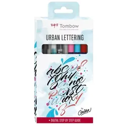 Tombow, Malstifte, Urban Lettering Set (6x)