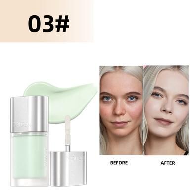 Beloved Skins High Coverage Concealer, Moisturizing Liquid Makeup Base, Waterproof Foundation, Oil Control & Dark Circle Concealer 03