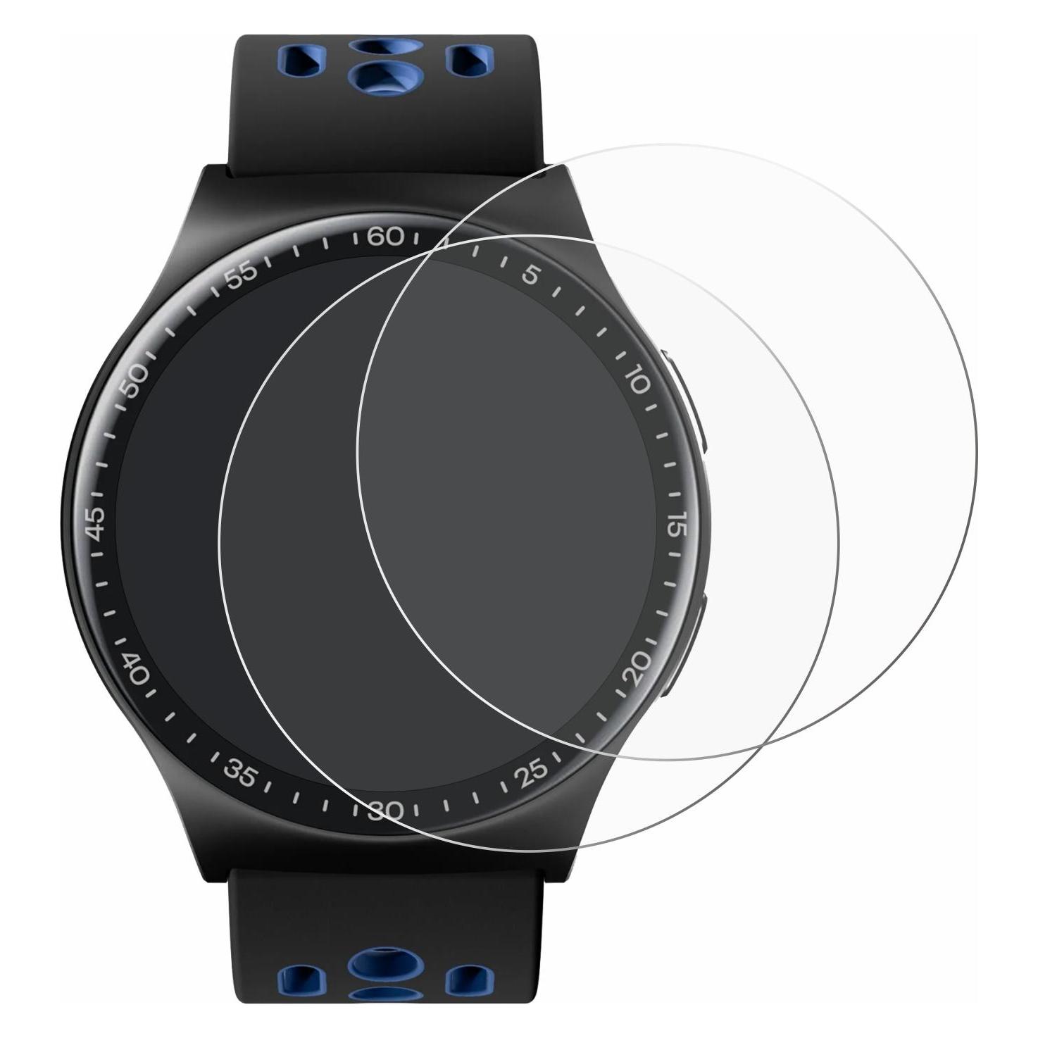 ScreenLeaf Schutzfolie für Reebok Pulse Smartwatch Displayschutz Display Schutz Folie Klar Transparent (6162267)