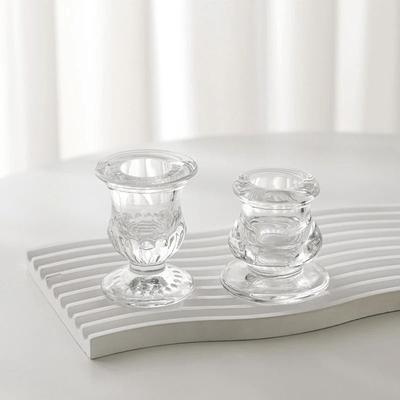 Uplift Essentials Nordic Novelty Glass Candle Holder a1