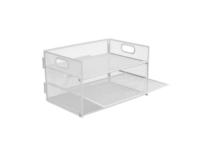 Dokumentenablage Metall 3 Fächer Weiss