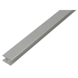 Alberts® U-Profil, selbstklemmend, 22x22,5x22x1,8mm, Alu silber eloxiert-1 m