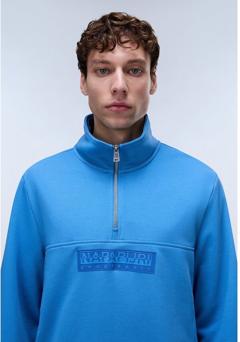NAPAPIJRI Sweat à col montant demi-zippé