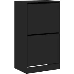 Helloshop26 - Schuhschrank Schuhaufbewahrung Möbelstück für Eingangsbereich/Flur/Wohnzimmer 2 Klappschubladen 60 x 42 x 108 cm 02_0021344