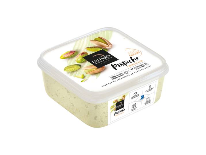 ERHARD Crème glacée pistache - 450 g