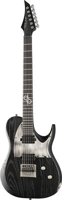 Solar Guitars T1.6DBOP+ Noir à pores ouverts