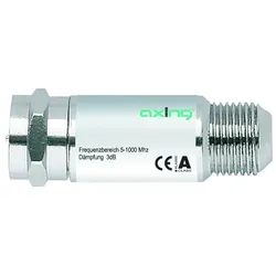 Axing BZU92-03 Rückkanal-Dämpfungsglied, F-Buchse, F-Stecker BZU09203 BZU 92-03