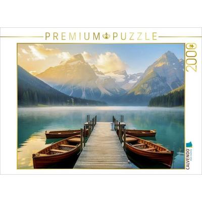 CALVENDO Puzzle Ein Motiv aus dem Kalender Malerische Bootsstege | 2000 Teile Lege-Größe 90x67cm Foto-Puzzle für glückliche Stunden, von , Calvendo