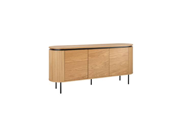 Design Sideboard „Sophia“ Eiche 3-türig, 160 x 76 cm Invicta Interiors