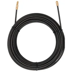 Cabere, Kabeleinziehsystem, Einziehspirale Quadroflex Gesamtlänge 20 m Ø 4 mm mit Öse und Suchkopf Stahldraht (20 m)