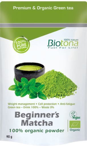 Biotona Matcha Beginner 100% Organic Powder 90 gr