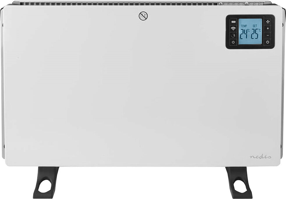 Aquecedor de Convecção SmartLife Wi-Fi 2000W (Branco) - NEDIS