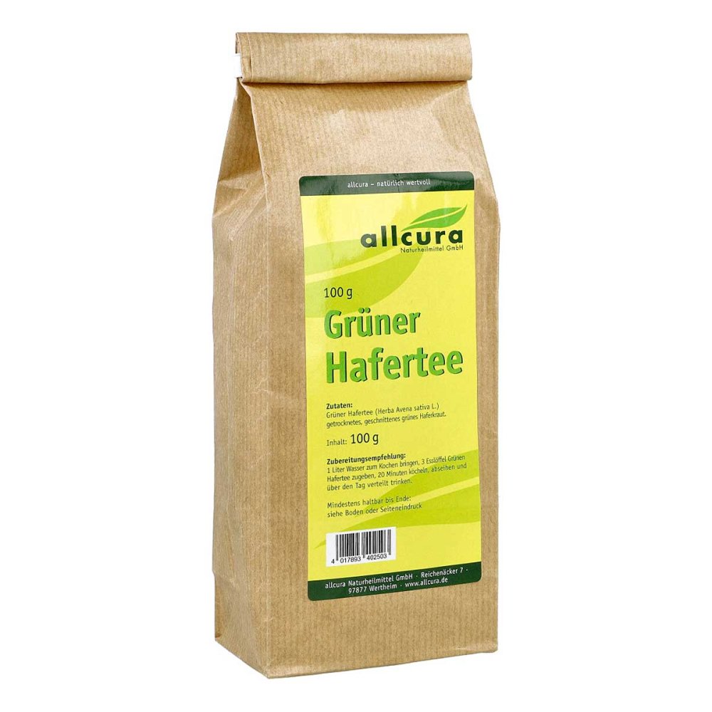 allcura Naturheilmittel GmbH Grüner Hafertee 00751344